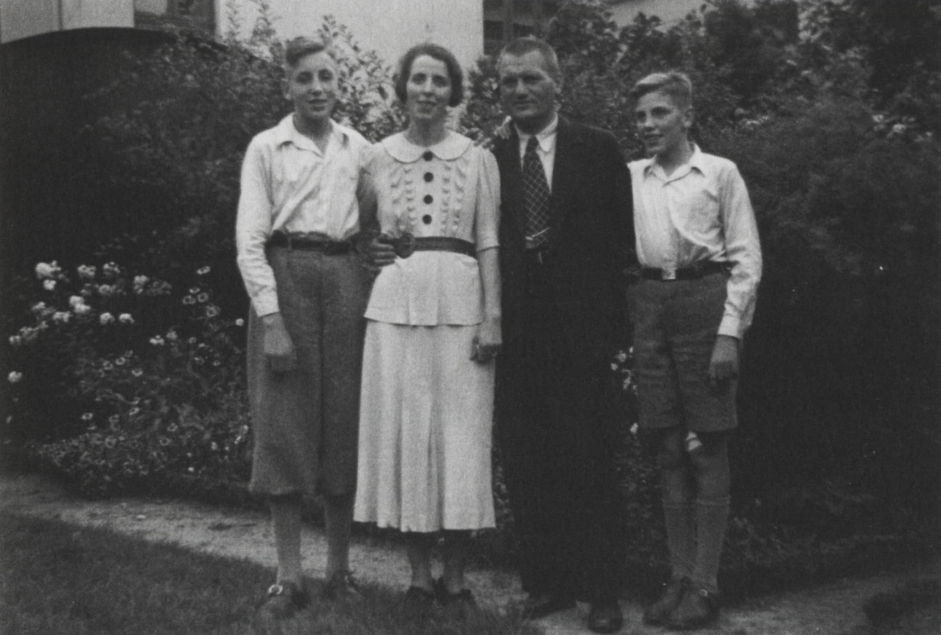 Die Familie nach der Haftentlassung Arndts, 1939
